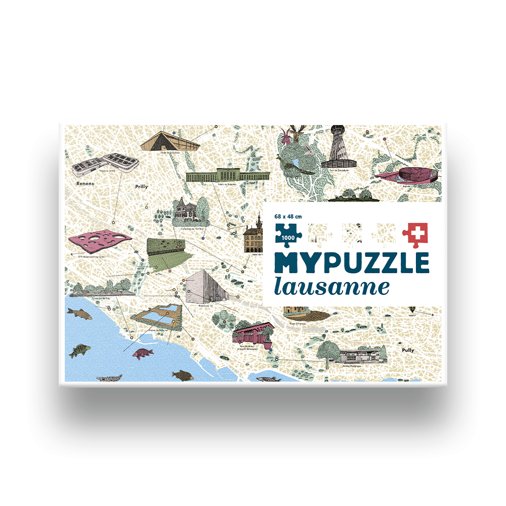 Puzzle 1000 pièces : mypuzzle marseille - Helvetiq