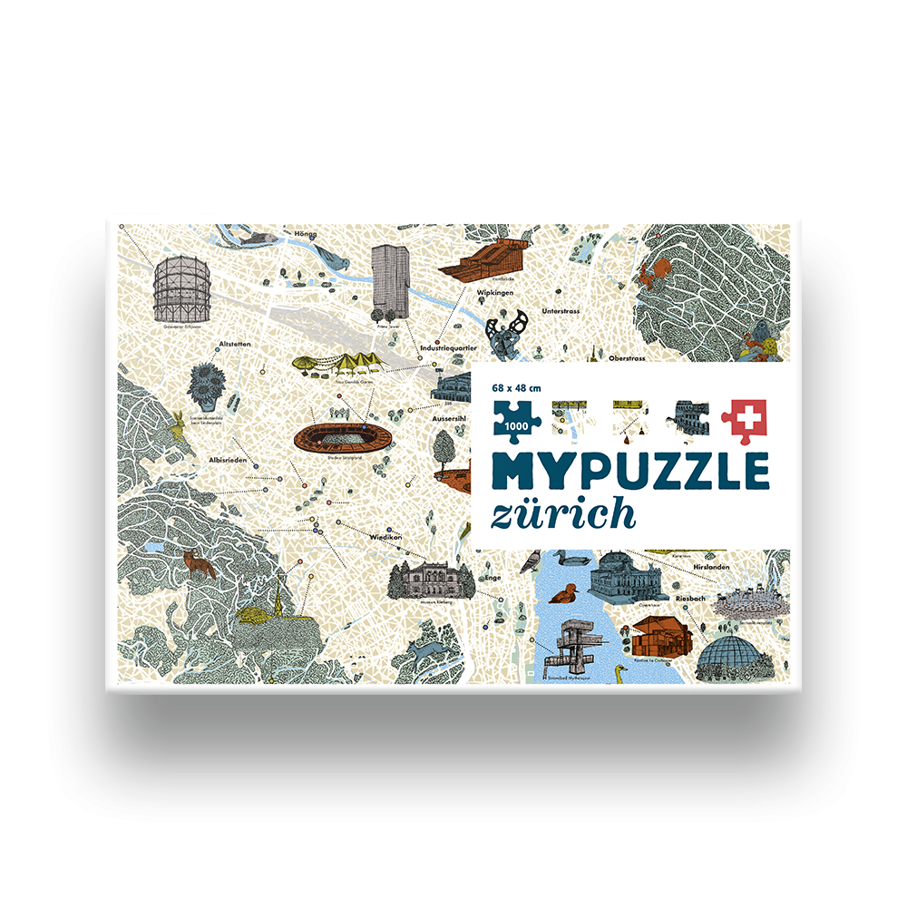 Puzzle 1000 pièces : mypuzzle marseille - Helvetiq