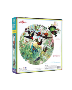 Puzzle Hummingbirds 500 pcs Round