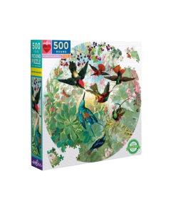 Puzzle Hummingbirds 500 pcs Round