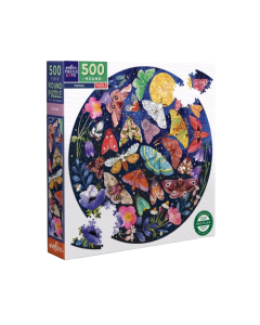 Puzzle Moths 500 pcs Round