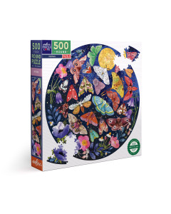 Puzzle Moths 500 pcs Round