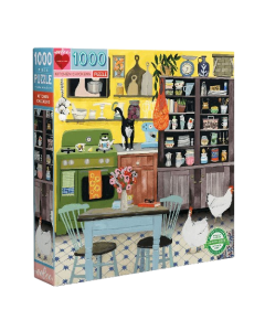 Puzzle Kitchen Chickens (1000p Square)