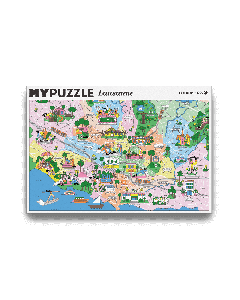 MYPUZZLE Lausanne Illustrated 2025