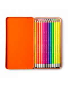 12 Colour pencils NEON