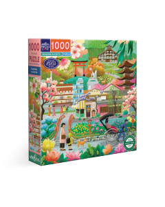 Puzzle Seasons in Kyoto (1000p Square)