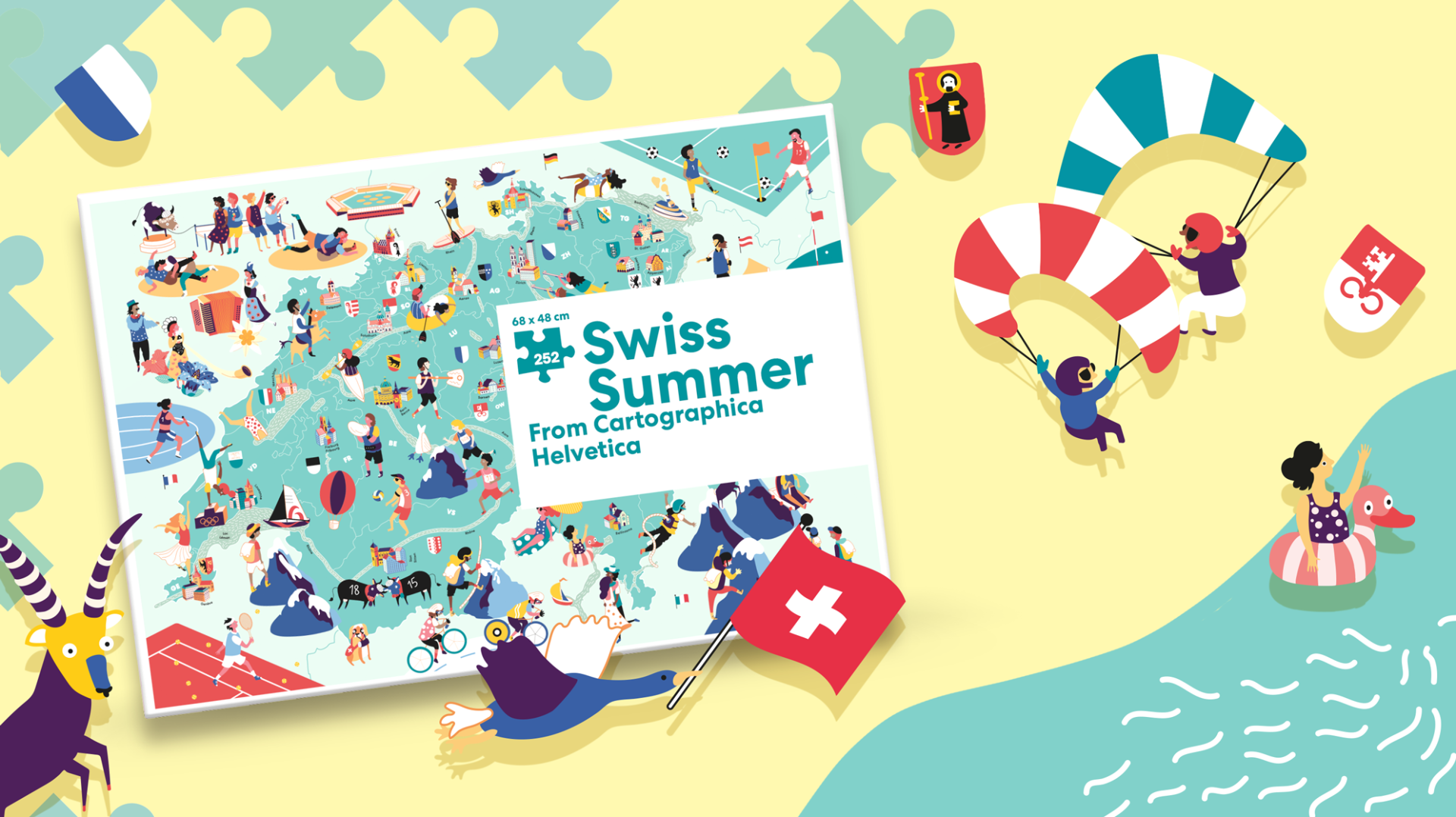 Swiss Summer Puzzle Image 1