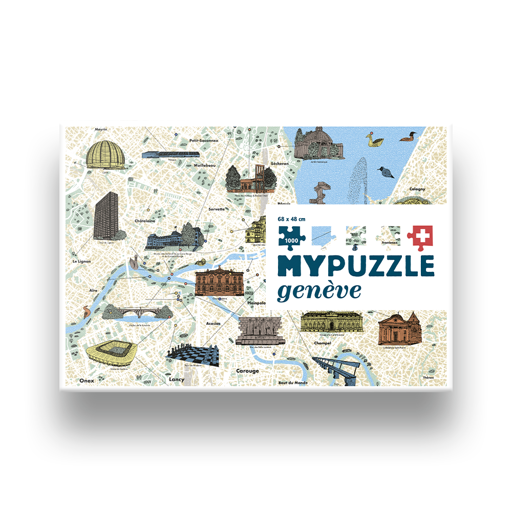 Puzzle 1000 pièces : mypuzzle marseille - Helvetiq