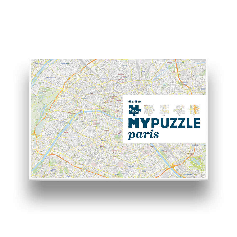 My Puzzle Paris - Puzzle 1000 pièces - Helvetiq