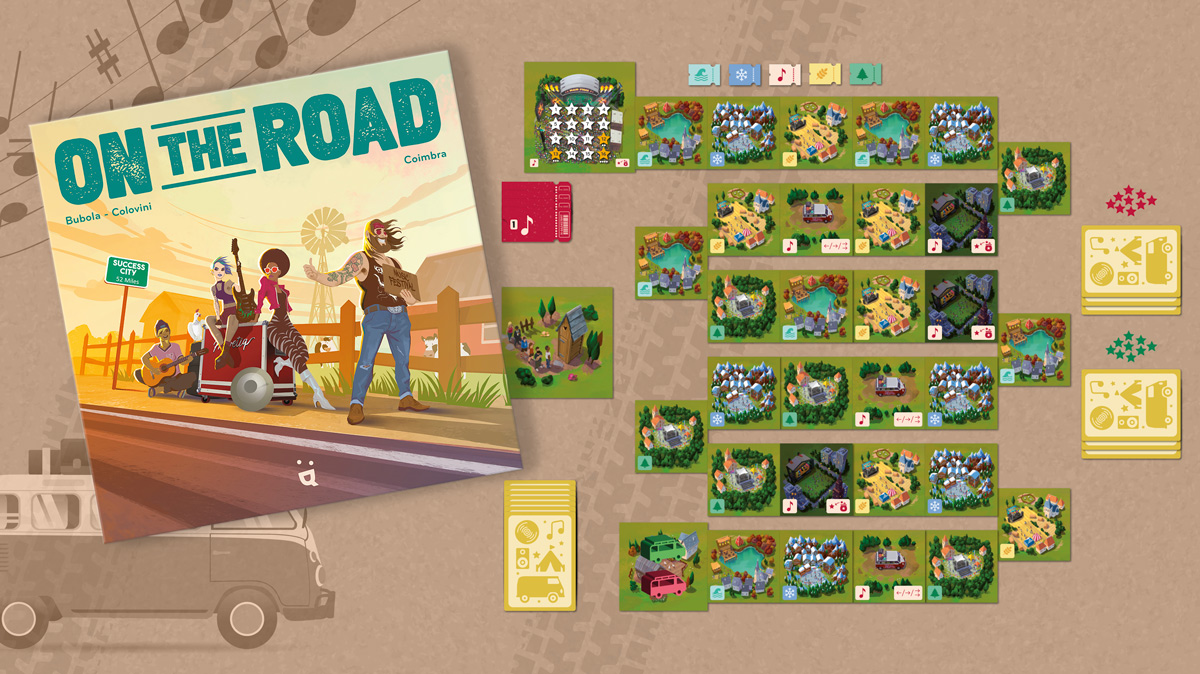 On the Road - Board Game