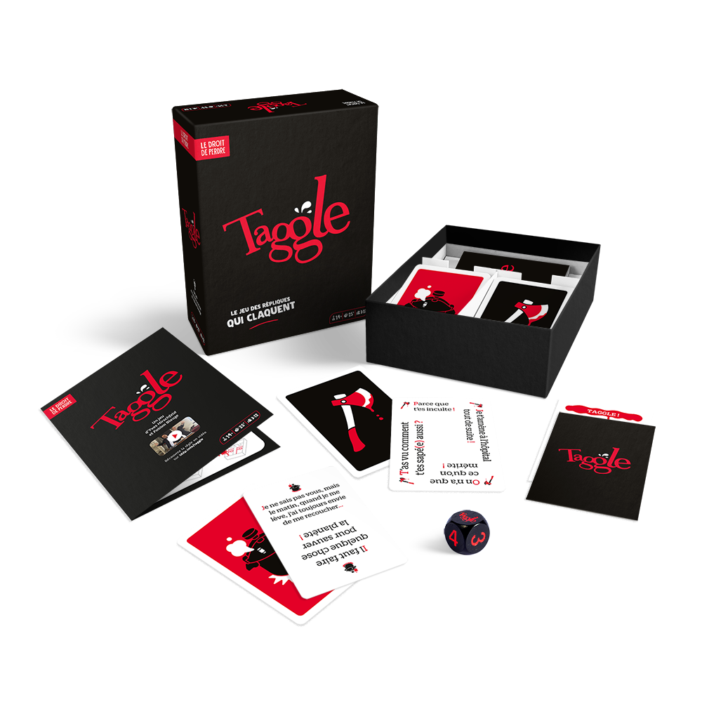Taggle - Le jeu piquant qui développe la répartie - Yves Hirschfeld et  Fabien Bleuze - Le Droit de Perdre