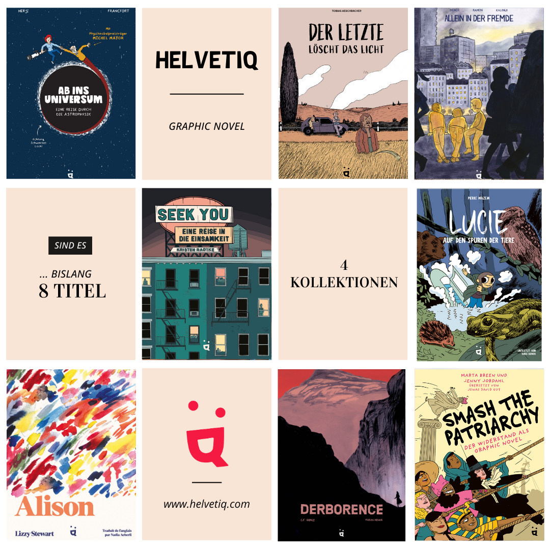Helvetiq startet seine Graphic-Novel Kollektionen!